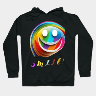 Smile and spread joy around you, Smiles are Contagious Hoodie